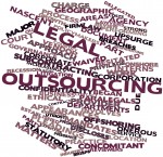 Word cloud for Legal outsourcing